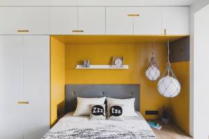 Шкафы вокруг кровати: делаем нишу и экономим площадь